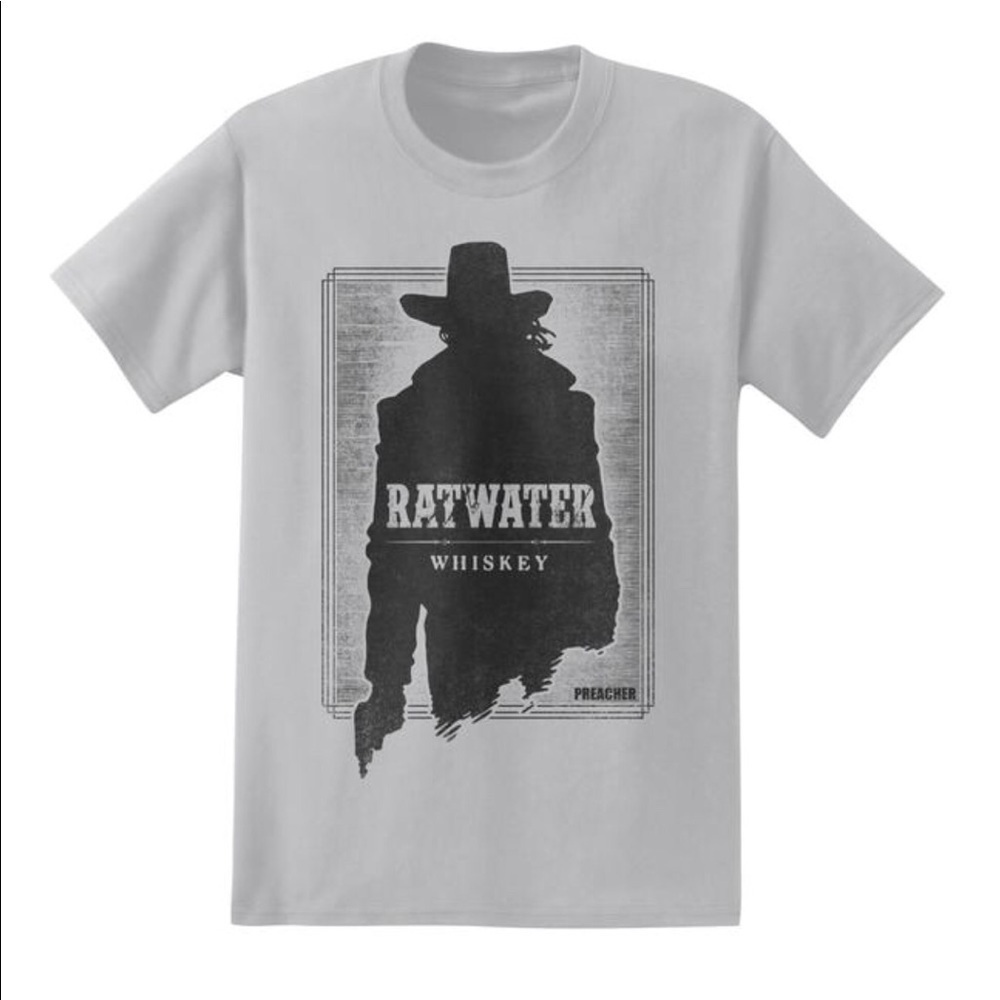 Preacher Ratwater Whiskey‎ Graphic T Shirt D0078